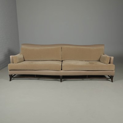 Lot 665 - DONGHIA SOFA IN NEUTRAL UPHOLSTERY