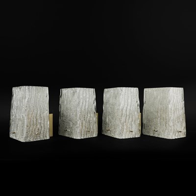 Lot 662 - PEILL PUTZLER WALL LIGHTS, A SET OF 4