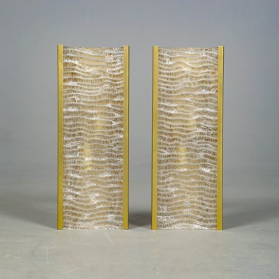 Lot 633 - ATTRIBUTED TO PEILL PUTZLER WALL LIGHTS, A PAIR