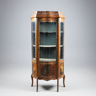 Lot 296 - FRENCH VITRINE CIRCA 1900