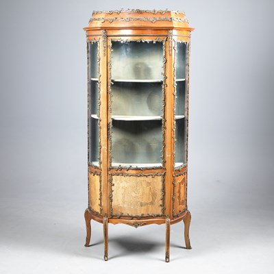 Lot 285 - FRENCH VITRINE CIRCA 1900