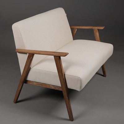 Lot 839 - 1960s DANISH STYLE SOFA.