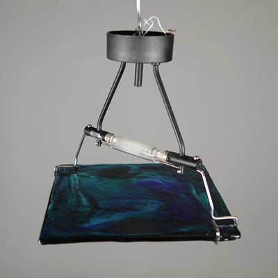 Lot 599 - ITALIAN LA MURRINA MURANO GLASS CEILING LIGHT.