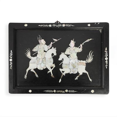 Lot 204 - ASIAN ANTIQUE PANEL