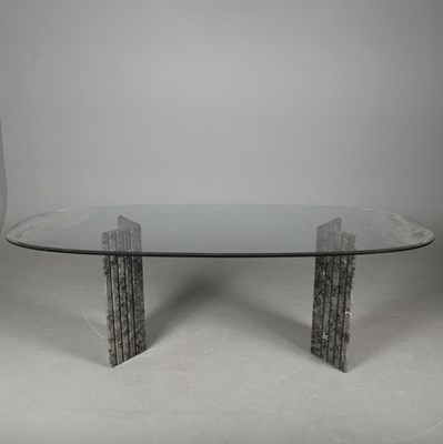 Lot 757 - DINING TABLE, CONTEMPORARY STYLE