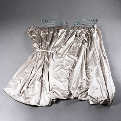 Lot 841 - CURTAINS, A PAIR