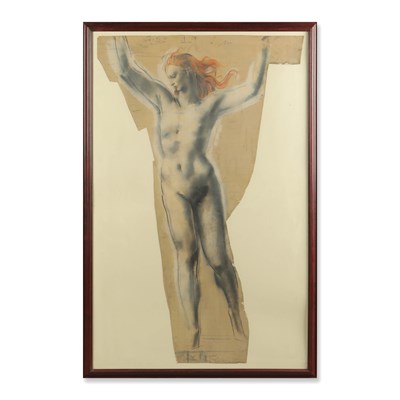 Lot 8 - FULL LENGTH NUDE STUDY