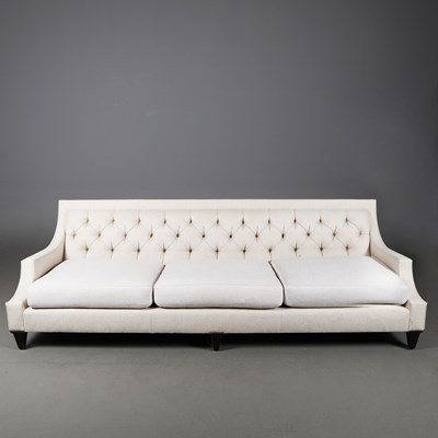 Lot 584 - BAKER MAX TUFTED SOFA