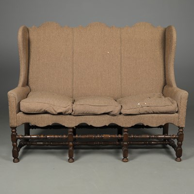 Lot 385 - JACOBEAN STYLE SOFA