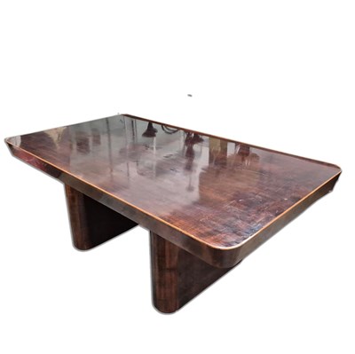 Lot 371 - ART DECO DINING TABLE