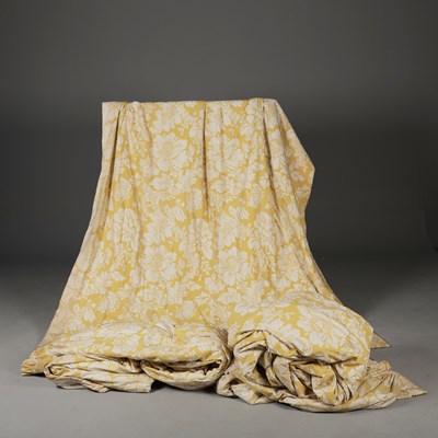 Lot 846 - CURTAINS, TWO PAIRS