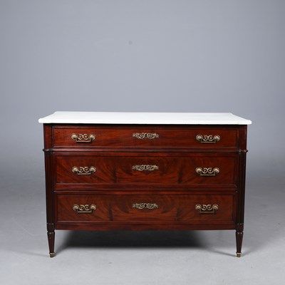Lot 454 - DIRECTOIRE MAHOGANY COMMODE
