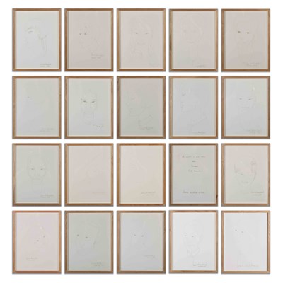 Lot 118 - SET OF 20 PORTRAIT COLLECTION PRINTS