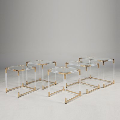 Lot 324 - NESTS OF TABLES (5)