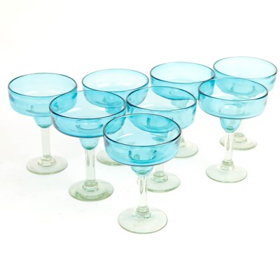 Lot 765 - MARGARITA GLASSES, A SET OF 8