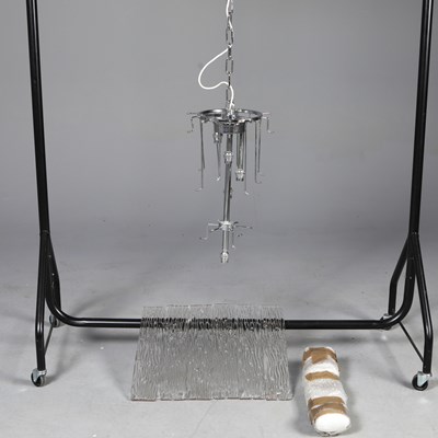 Lot 725 - MURANO GLASS CHANDELIER