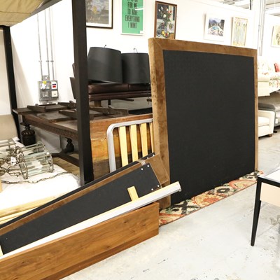 Lot 533 - FENDI CASA DIAMANTE BED FRAME