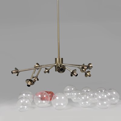 Lot 489 - ARTERIORS DALLAS SMALL CHANDELIER