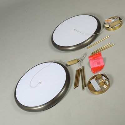 Lot 468 - ARTERIORS PLATO PENDANTS, A PAIR (2)