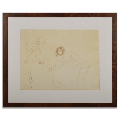 Lot 112 - HENRI DE TOULOUSE-LAUTREC (FRENCH 1864-1901)