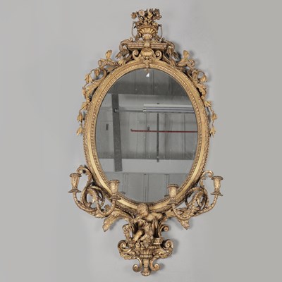 Lot 407 - GIRANDOLE MIRROR