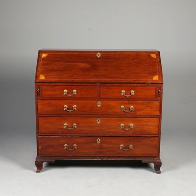 Lot 313 - BUREA, GEO III MAHOGANY