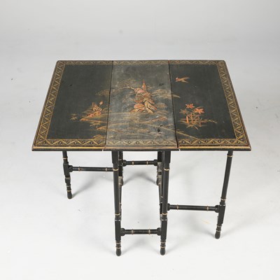 Lot 293 - CHINOISERIE SUTHERLAND TABLE