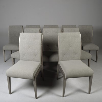 Lot 544 - MOBILI DINING CHAIRS, A SET OF 10