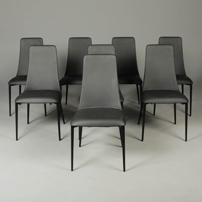 Lot 538 - CALLIGARIS ETOILE CHAIRS, A SET OF 8