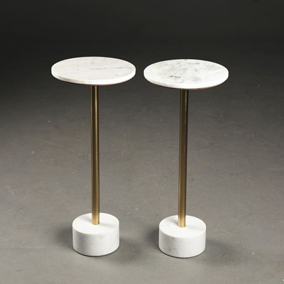 Lot 831 - MARTINI TABLES, A PAIR.