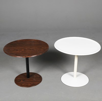 Lot 610 - TWO 1960s HILLE SIDE TABLES BY ALAN TURNVILLE.
