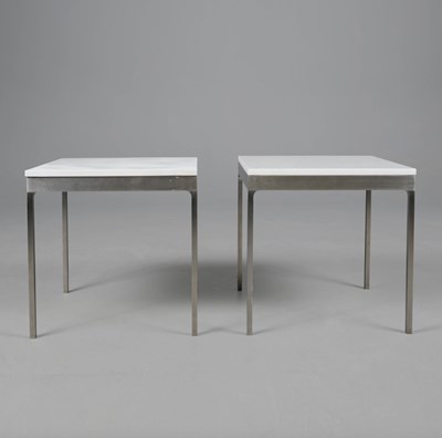 Lot 604 - ZOGRAPHOS DESIGNS LIMITED TA.18G SIDE TABLES A PAIR.