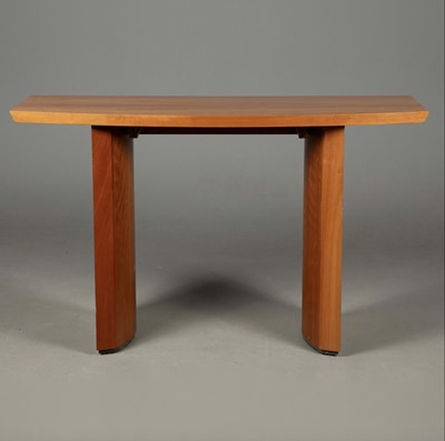 Lot 628 - TERENCE CONRAN HUDSON 275 CHERRYWOOD CONSOLE TABLE.