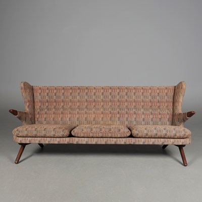 Lot 689 - 1950s DANISH SVEND SKIPPER MODEL 91 SOFA.